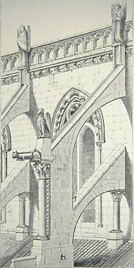 Archivo:Catedral de Burgos.Clerestorio y arquivoltas.jpg