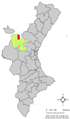 Archivo:Localització de la Ièsa respecte del País Valencià.png