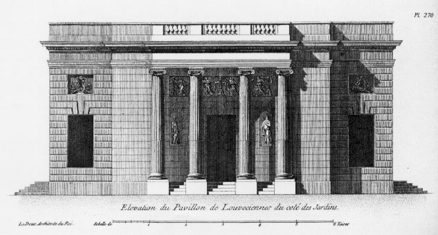 Archivo:Pavillon Louveciennes - 1 - Elevation côté jardin.jpg