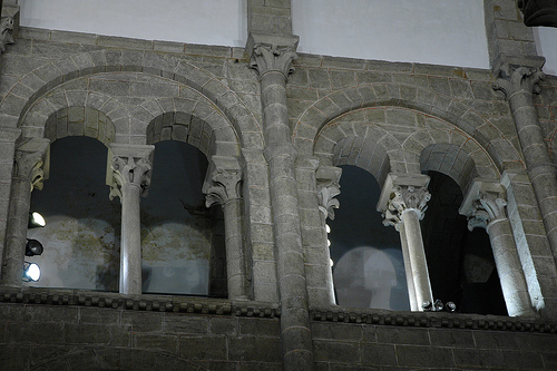 Archivo:Triforio catedral Santiago Compostela.jpg