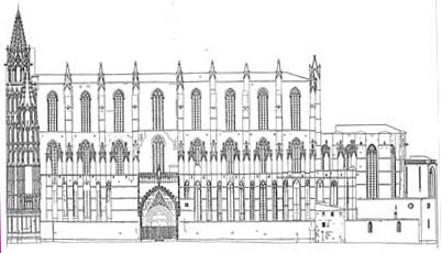 Archivo:Catedral de Palma de Mallorca.Fachada sur.jpg