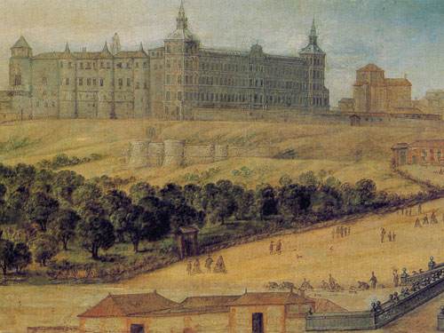 Archivo:Alcazar de Madrid siglo XVII.jpg