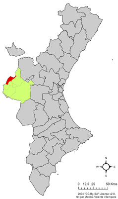 Archivo:Localització de Camporrobles respecte del País Valencià.png