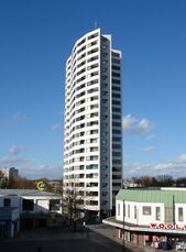 Edificio de apartamentos en Neue Vahr, Bremen, Alemania (1958-1962)