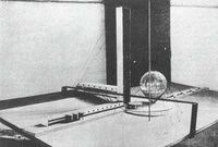 Modelo del "Instituto Lenin de Bibliotecología" por Ivan Leonidov, 1927