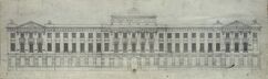 Propuesta en el concurso para la casa de la Moneda, París (1765)