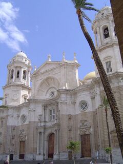 Catedral de Cádiz.