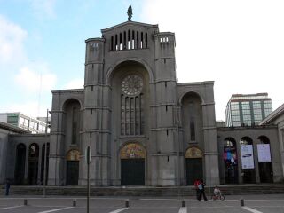 Fachada de la Catedral de la Santísima Concepción.