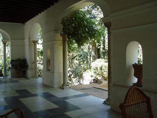 Interior del Palacio de Medina-Sidonia.