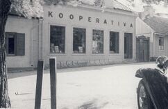 Tienda de la asociación comercial cooperativa, Sigtuna (1930)