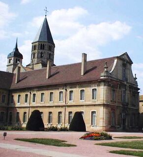 La abadía de Cluny en la actualidad.