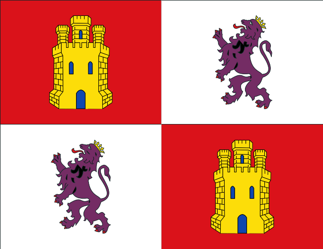 Archivo:Bandera de Castilla y León.svg