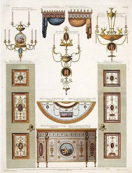 Archivo:Robert and James Adam. Details for Derby House in Grosvenor Square. Published 1777.jpg