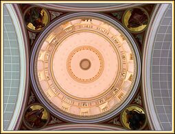 Vista interior de la cúpula