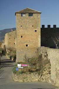 Buharda en el Castillo de Aínsa