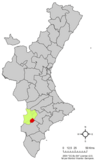 Localització de Saix respecte el País Valencià.png