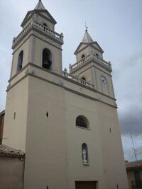 Iglesia parroquial de San José, en Algueña