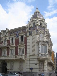 Palacio de Aguirre, obra de Víctor Beltrí de 1898