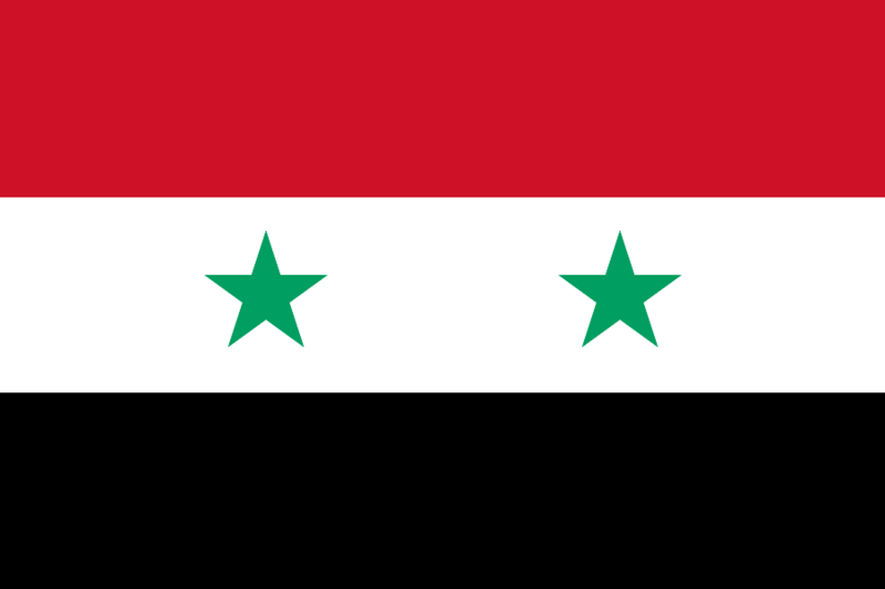 Archivo:Flag of Syria.svg