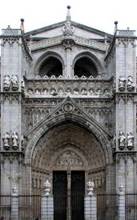 Puerta del Perdón de la catedral de Toledo