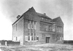 Casa de vacaciones en Noordwijkerhout en colaboración con Theo van Doesburg. (1917)