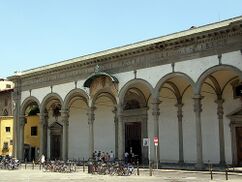 Santissima Annunziata, Florencia. (1469)