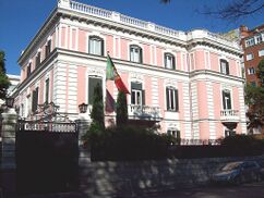 palacio de los duques de Híjar, (hoy Embajada de Portugal), Madrid (1906)