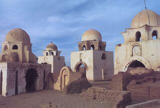Mausoleos fatimíes en Asuán, Egipto (s. X-XII)