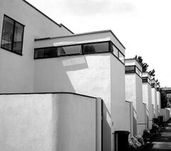 5 viviendas en hilera en la Colonia Weissenhof, Stuttgart (1927)