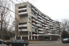 Edificio de 67 viviendas en la Interbau, Berlín (1957)