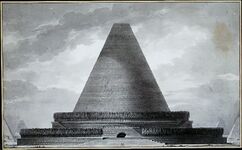 Cenotafio de estilo egipcio (1786)