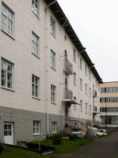 Apartamentos Aira, para trabajadores del ferrocarril, Jyväskylä (1924-1926)