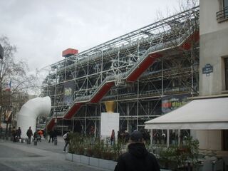 El Centro Pompidou en Paris