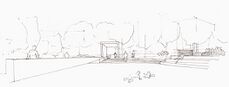 croquis: acceso oeste