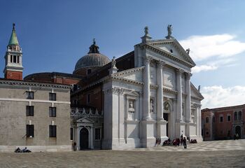La basílica de San Giorgio Maggiore en Venecia