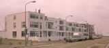 Grupo de pequeños bloques de apartamentos, Katwijk aan Zee (1945-1956) junto con Gerard Holt