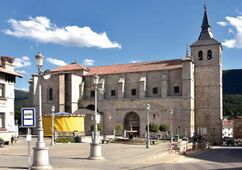Iglesia de San Eutropio, El Espinar (1572- ) continúa las obras de Rodrigo Gil de Hontañón.