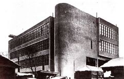 Laboratorios del Instituto textil, Moscú (1927-1929) junto con Anatolii Stepanovich Fisenko