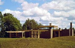 Villa nórdica, Norrkoping, Suecia (1963-1964)