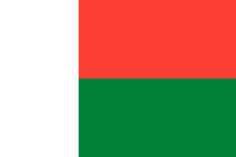 Archivo:Flag of Madagascar.svg