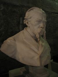 Busto en mármol de Pierre-Adrien Pâris.Museo de Bellas Artes de Besançon