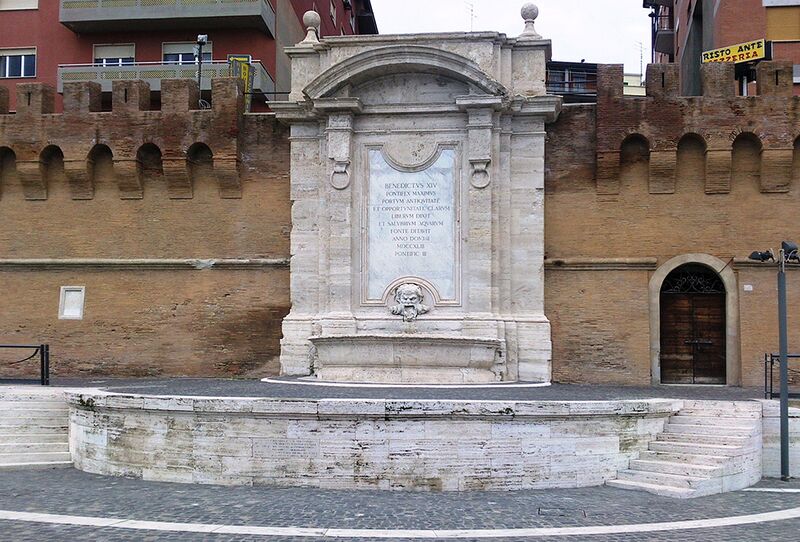 Archivo:Fontana Vanvitelli-Civitavecchia.JPG