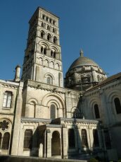 Rehabilitación de la catedral de San Pedro en Angoulême (1866-1885)