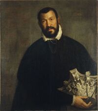 Vincenzo Scamozzi retrato de Veronese