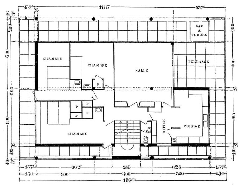 Archivo:Le Corbusier.Casa Baizeau.Planos2.3.jpg