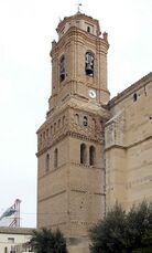 Torre de la iglesia de Nuestra Señora de la Asunción, Leciñena.