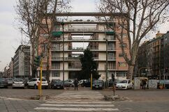 Casa Rustici, Milán (1933-1936) con Giuseppe Terragni