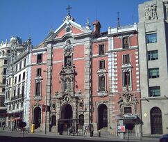Reforma de la fachada de la iglesia de San José, Madrid (1910-1912)