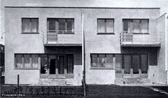 Casas 61 y 62 en la Colonia Werkbund, Viena (1932)