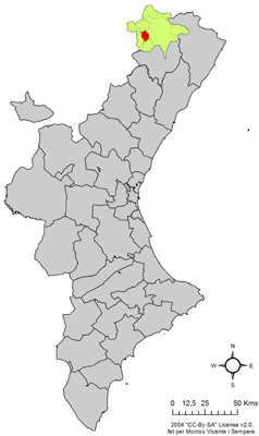 Archivo:Localització de Cinctorres respecte del País Valencià.png